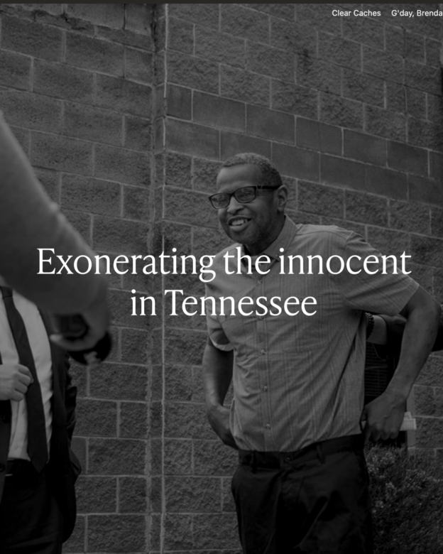 Tennessee Innocence Project launches redesigned website
